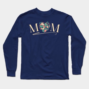 Floral Mom Long Sleeve T-Shirt